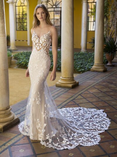 Petal wedding dress in Durban